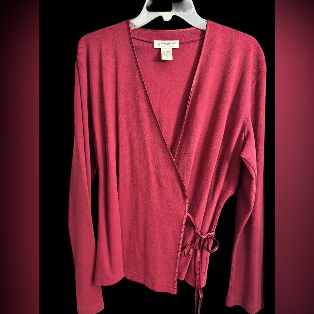 Tall Wrap Sweater